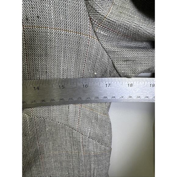 A Della Dress Suit Dress S Gray Tweed 100% Wool Old Money Preppy Romantic - Picture 10 of 10